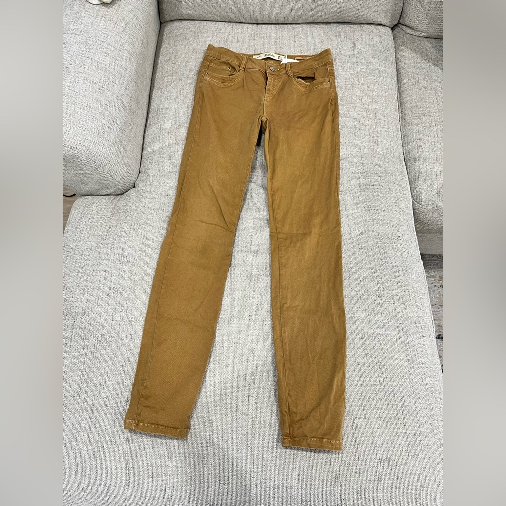 Brown Skinny Pants